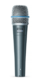 SUPERCARDIOID DYNAMIC WITH HIGH OUTPUT NEODYMIUM ELEMENT, FOR VOCAL AND INSTRUMENT APPLICATIONS